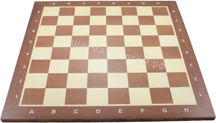 Доска шахматная цельная деревянная № 5 (Польша) WIEGEL 